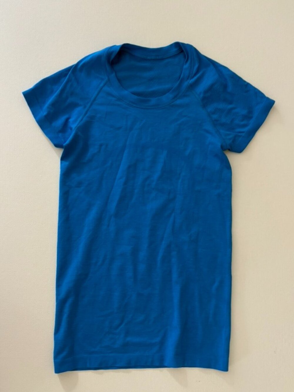 Lululemon Blue Swiftly Tech Short Sleeve Shirt Size 4